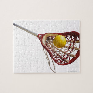 Puzzle Palo y bola de lacrosse
