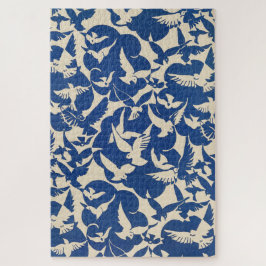 Puzzle Palomas en blanco y azul Rijksmuseum Amsterdam