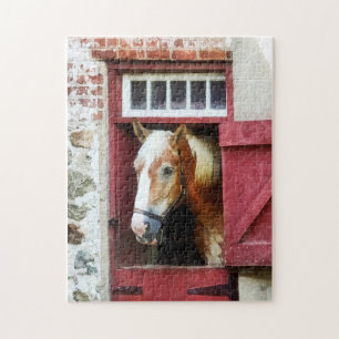 Puzzle Palomino por Puerta de Granero