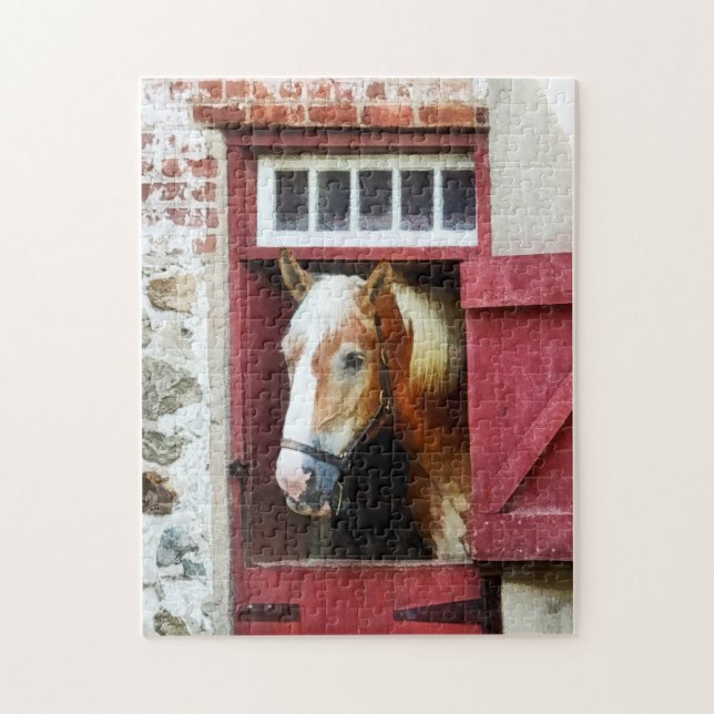 Puzzle Palomino por Puerta de Granero (Vertical)