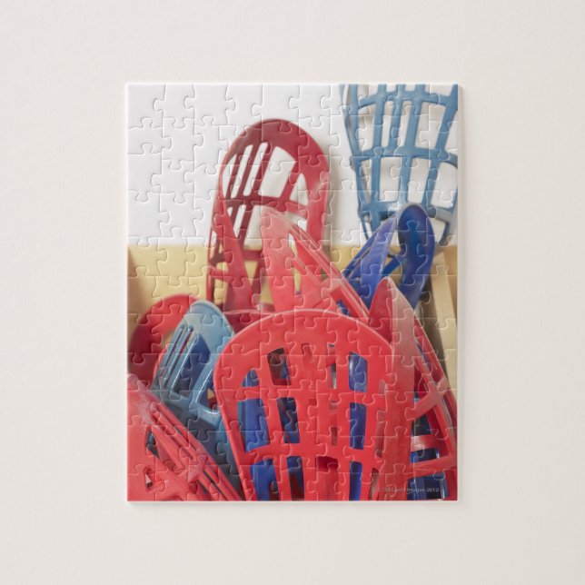 Puzzle Palos de lacrosse (Vertical)
