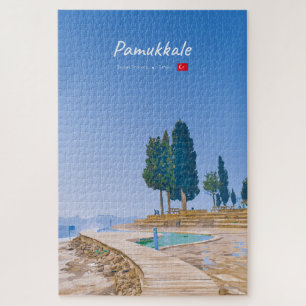Puzzle Pamukkale, Turquía - Piscinas Térmicas