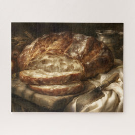 Puzzle Pan fresco horneado