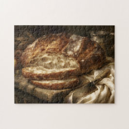 Puzzle Pan fresco horneado