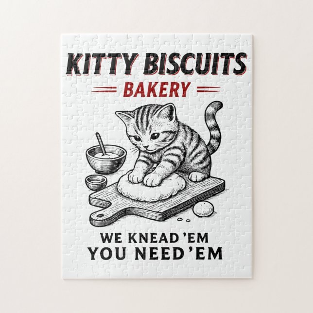 Puzzle Panadería Kitty Biscuits (Vertical)