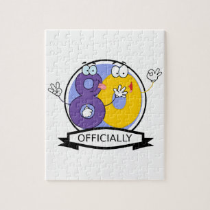 Puzzle Pancarta oficial de cumpleaños 80