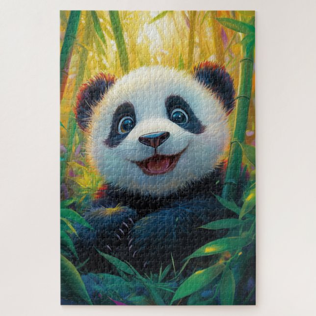 Puzzle Panda (Vertical)