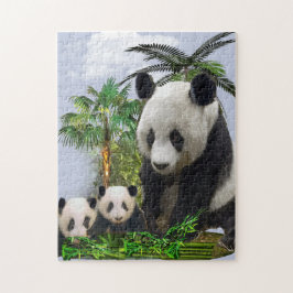 Puzzle Panda Bears
