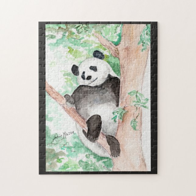 Puzzle Panda, colgando (Vertical)
