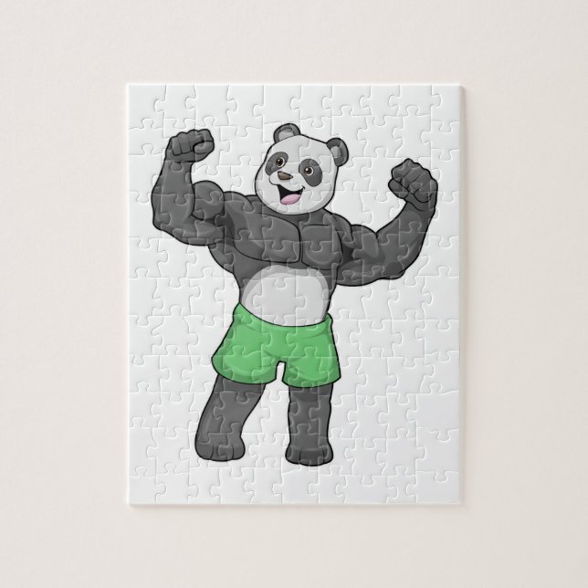 Puzzle Panda como constructora de cuerpos en Bodybuilding (Vertical)