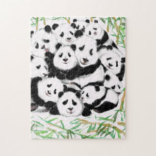 Puzzle Pandas - Pandemia - Big Hug - Colección de dibujos