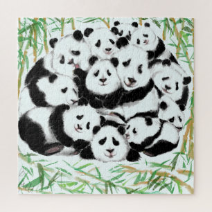 Puzzle Pandas - Pandemia - Grandes abrazos - Colección de