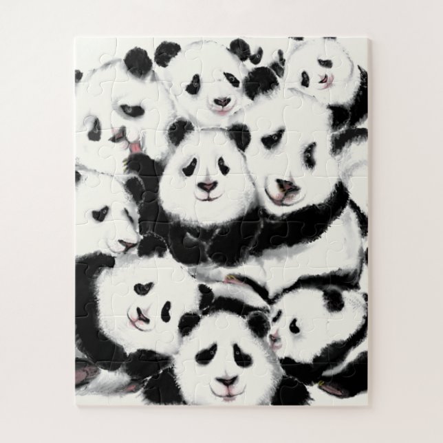 Puzzle Pandas - Pandemia - Grandes abrazos - Colección de (Vertical)