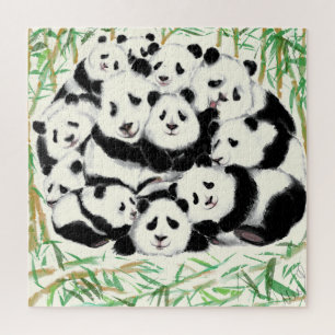 Puzzle Pandas - Pandemia - Grandes abrazos - Colección de