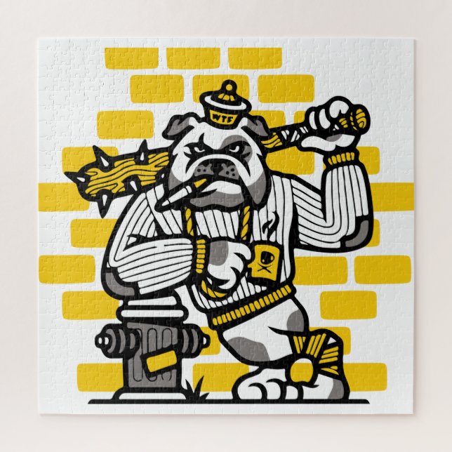 Puzzle Pandilla Bulldog (Vertical)