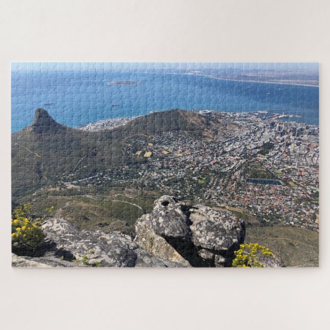 Puzzle panorama de ciudad de capa (Horizontal)