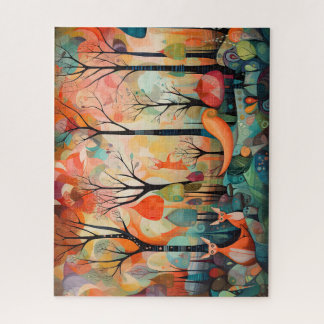 Puzzle Panorama de los bosques