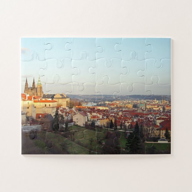 Puzzle Panorama de Praga 30-pc (Horizontal)