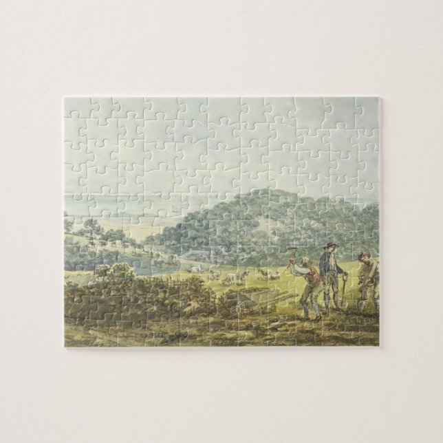Puzzle Panorámico "antes" de la visión, desde el libro (Horizontal)
