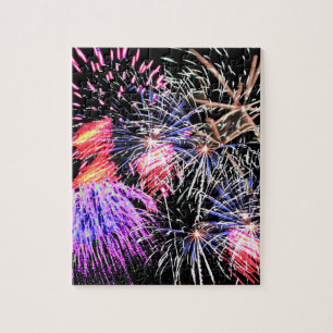 Puzzle Pantalla de fuegos artificiales