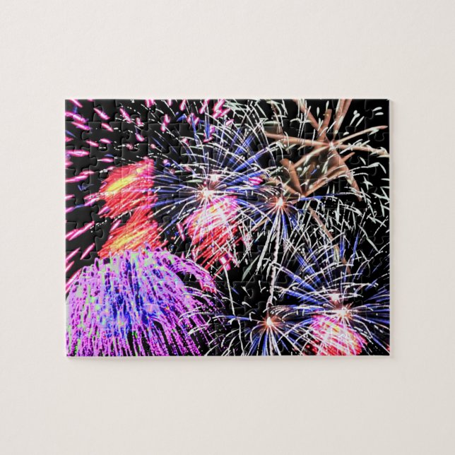 Puzzle Pantalla de fuegos artificiales (Horizontal)