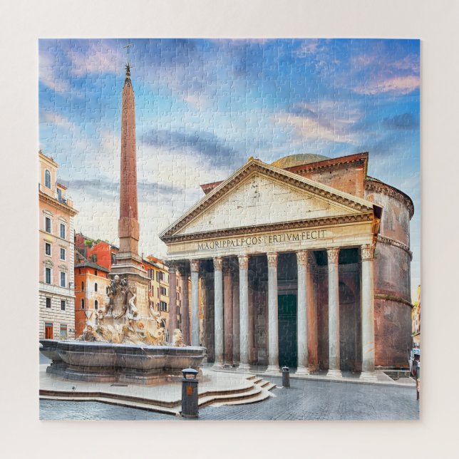 Puzzle Panteón Roma Italia Viaje a Europa Vieja (Vertical)