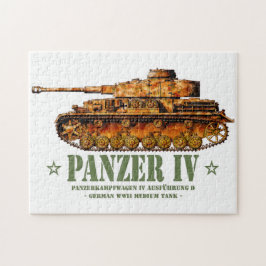 Puzzle Panzer IV D Guerra Mundial Dos tanques alemanes me