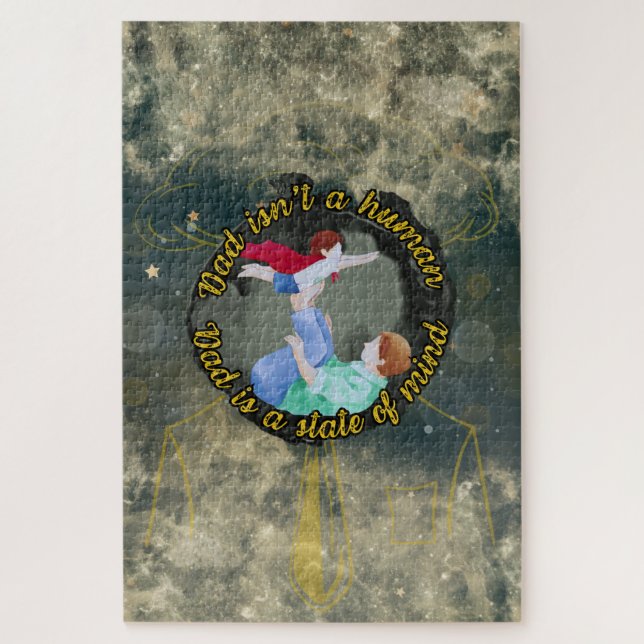 Puzzle Papá, estado, mente (Vertical)