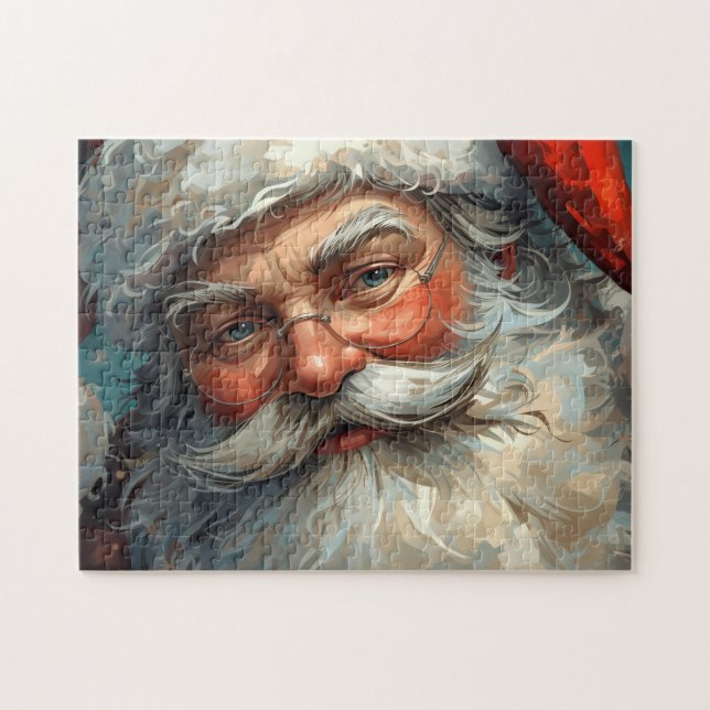 Puzzle Papá Noel de Navidad (Horizontal)