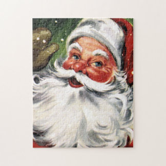 Puzzle Papá Noel que agita