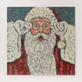 Puzzle Papá Noel Sorprendido