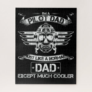 Puzzle Papá, piloto del avión, es normal pero es mucho 