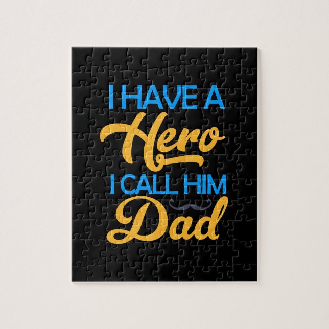 Puzzle Papá Regalo Lo Llamo Papá (Vertical)