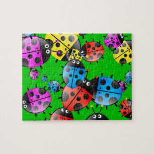 Puzzle Papel pintado de la mariquita