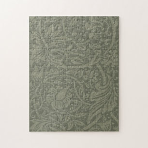 Puzzle Papel pintado floral de narciso William Morris