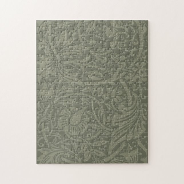 Puzzle Papel pintado floral de narciso William Morris (Vertical)