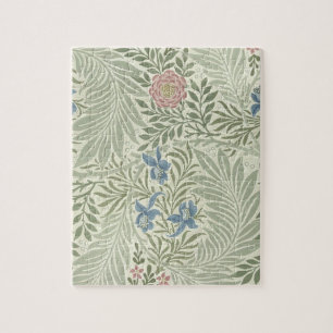 Puzzle Papel pintado floral Larkspur de William Morris