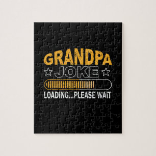 Puzzle Papi Regalo Abuelo Cargando Por Favor