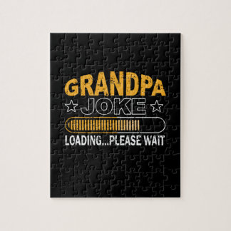 Puzzle Papi Regalo Abuelo Cargando Por Favor