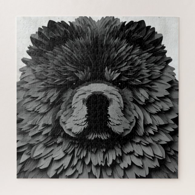 Puzzle PAPIER MIRAGE Chow Negro (Vertical)