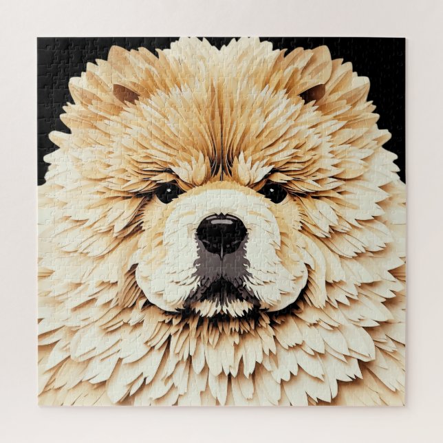 Puzzle PAPIER MIRAGE Cream Chow (Vertical)