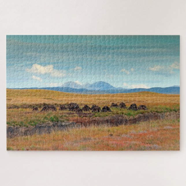 Puzzle Paps de Jura desde Islay, Escocia (Horizontal)