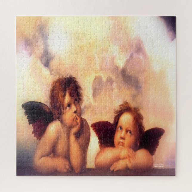 Puzzle Par Putti de ángeles (Vertical)