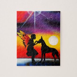 Puzzle Para el amor de great dane