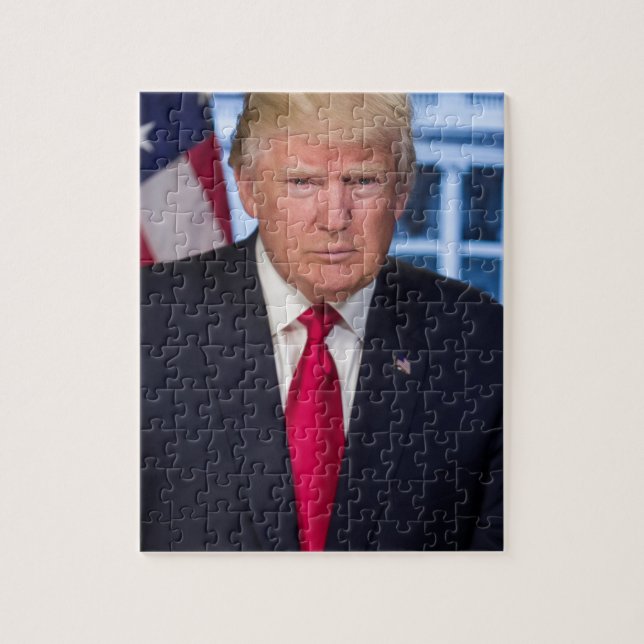 Puzzle Para las fans de presidente Donald Trump (Vertical)