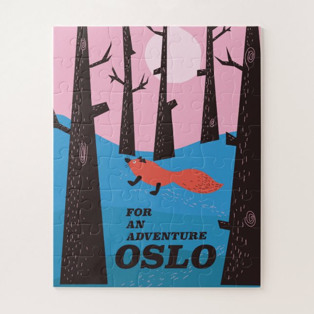 Puzzle Para una aventura Oslo (Vertical)