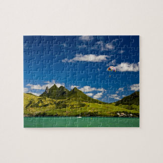 Puzzle Paracaidismo en Vista del impresionante León