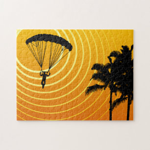 Puzzle paracaidista de sol
