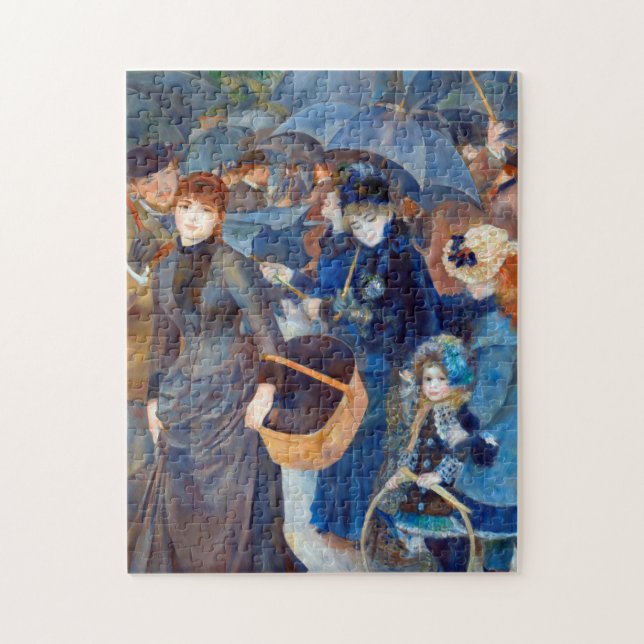 Puzzle Paraguas de Pierre-Auguste Renoir (Vertical)