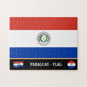 Puzzle Paraguay Bandera y Paraguay país / Paraguay